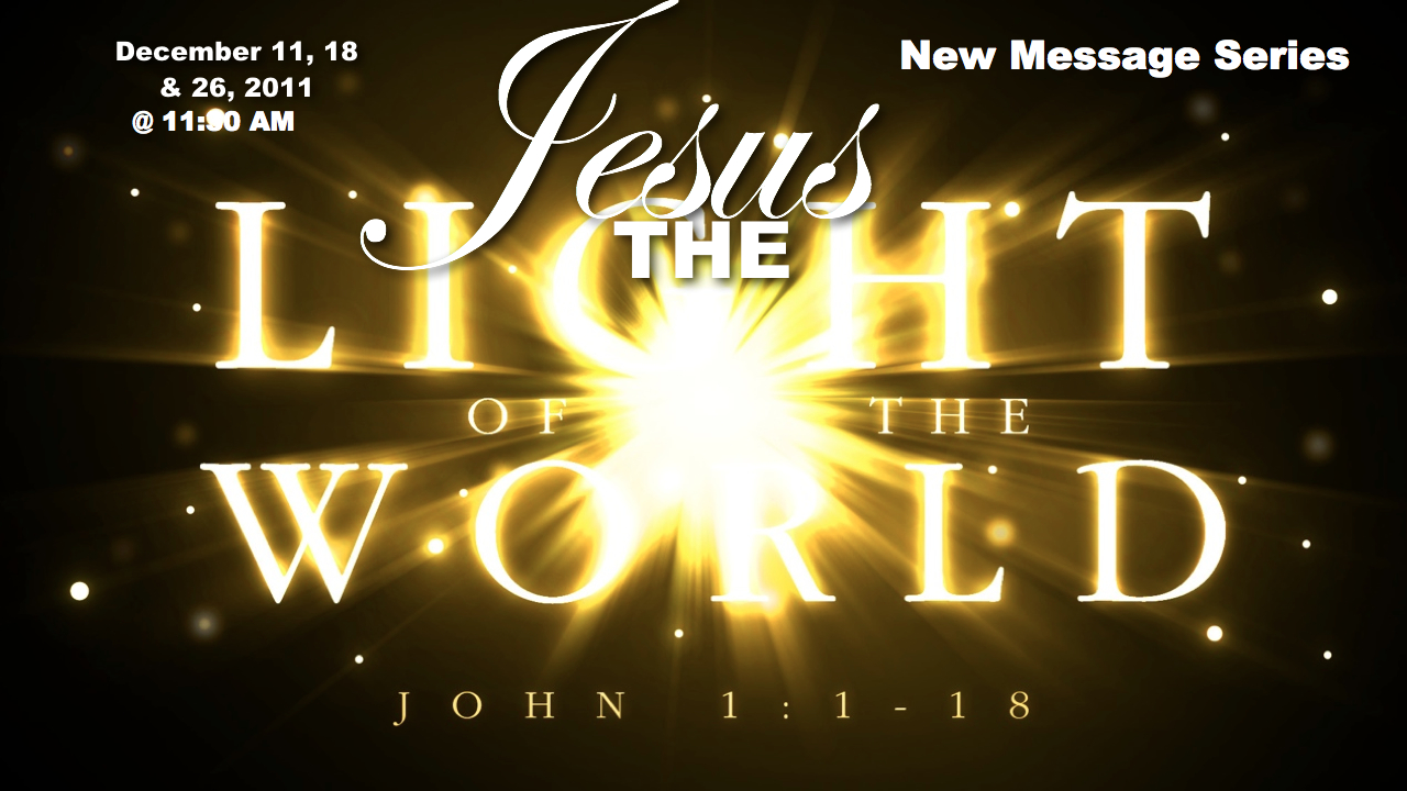 Jesus Is The Light of The World